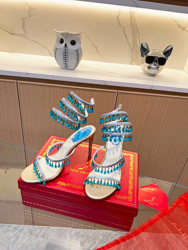 Rene Caovilla Rene Caovilla Rc High Version Spring/Summer Hit Series, Seductive
