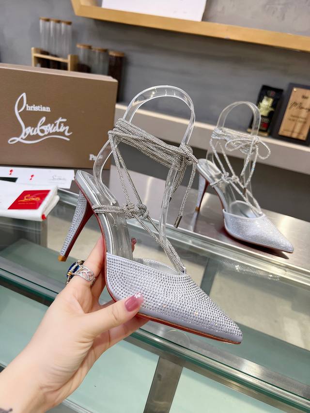 Christianlouboutin Road Platinum Cl Red Sole Shoes