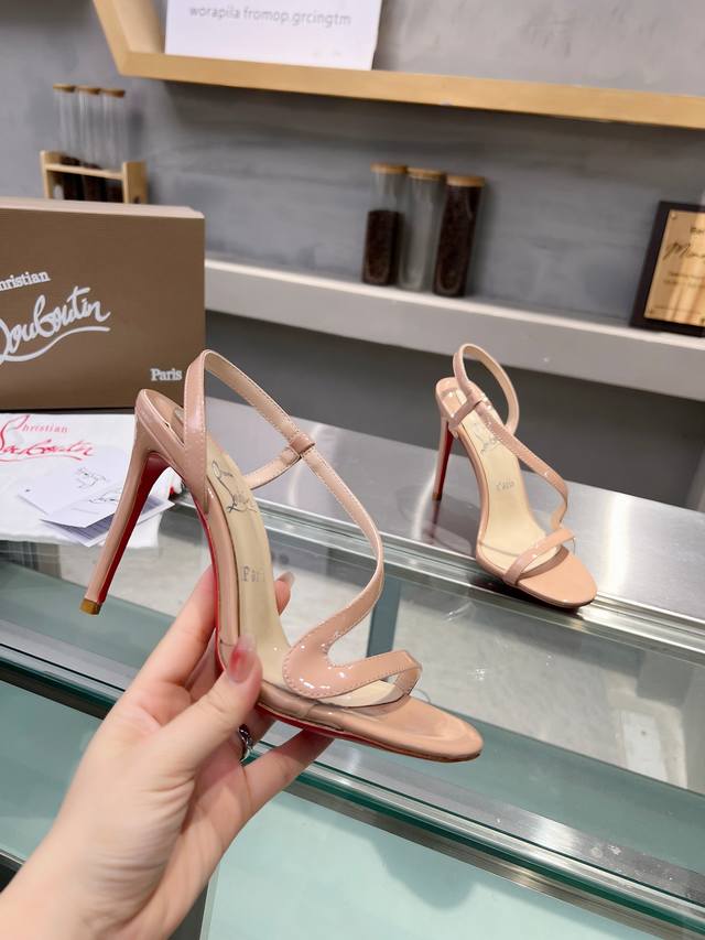 Christianlouboutin Road Platinum Cl Red Sole Shoes