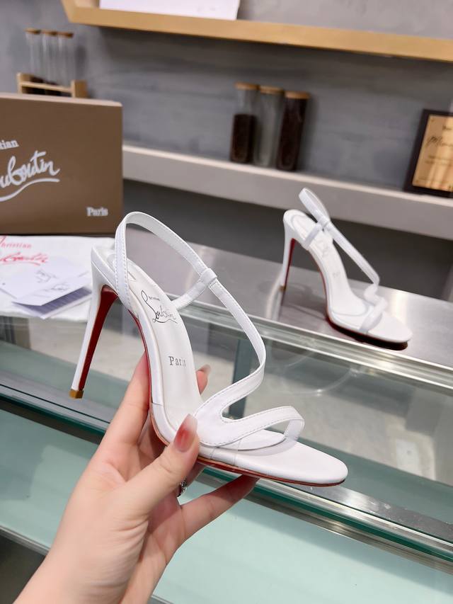 Christianlouboutin Road Platinum Cl Red Sole Shoes
