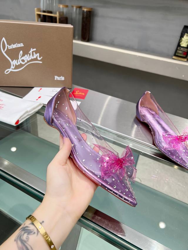 Christianlouboutin Road Platinum Cl Red Sole Shoes