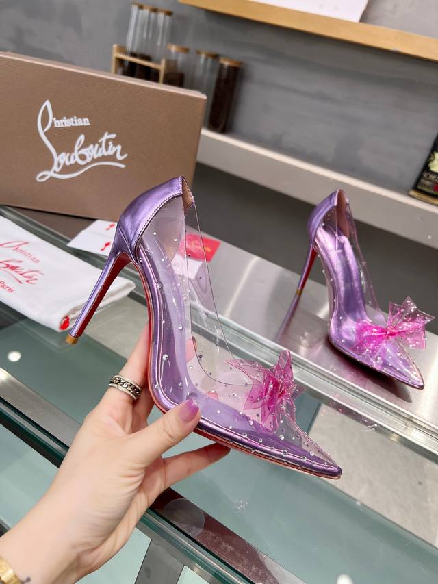 Christianlouboutin Road Platinum Cl Red Sole Shoes