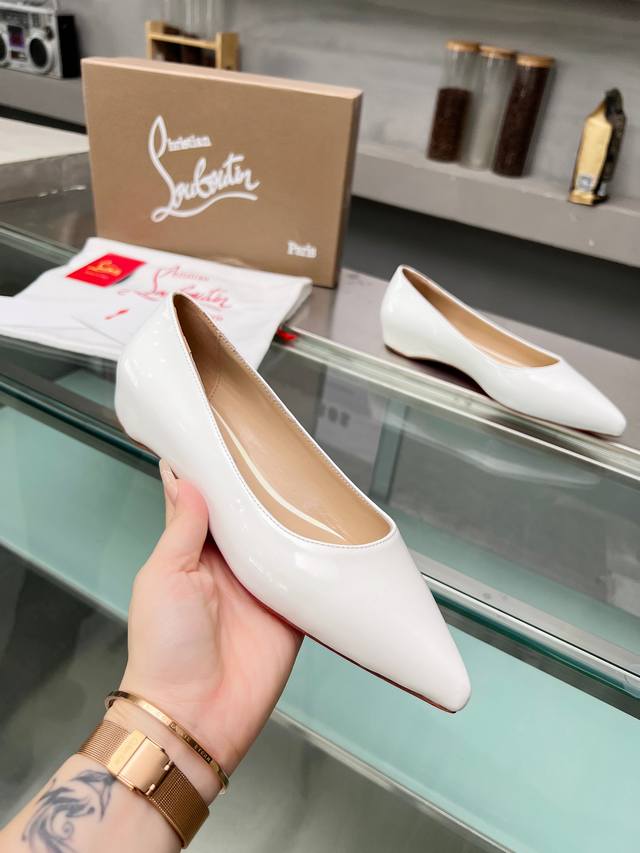 Christianlouboutin Road Platinum Cl Red Sole Shoes