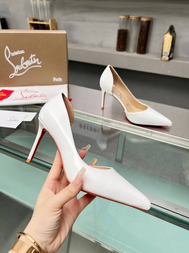 Christianlouboutin Road Platinum Cl Red Sole Shoes