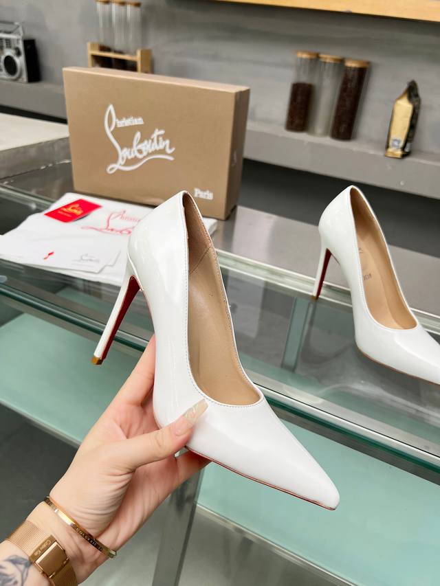 Christianlouboutin Road Platinum Cl Red Sole Shoes