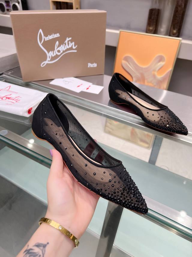 Christianlouboutin Road Platinum Cl Red Sole Shoes