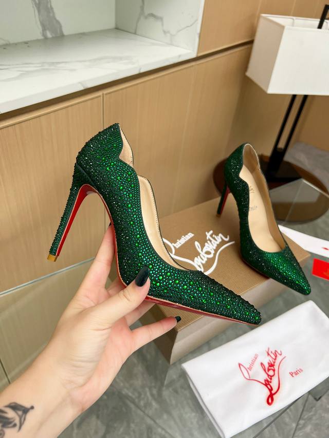 Christianlouboutin Road Platinum Cl Red Sole Shoes