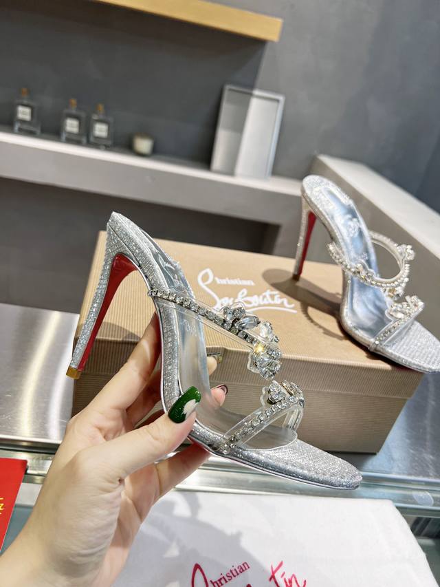 Christianlouboutin Lu Boting S Cl Red Sole Shoes Just Queen Spring Women's Cryst