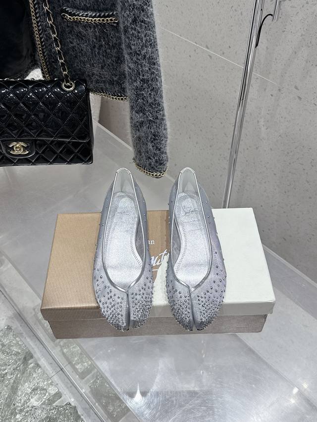Christian Louboutin X Maison Margiela Split-Toe Flat Shoes Maison Margiela And C