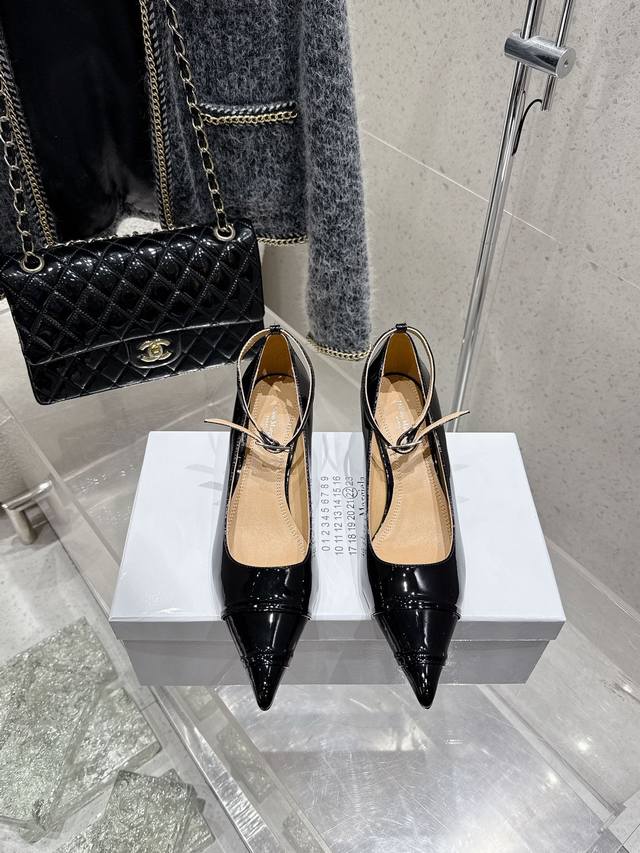 Top-Tier Version Maison Margiela | Mm6 Cat-Heel Sexy Pointed-Toe New Arrivals Ar