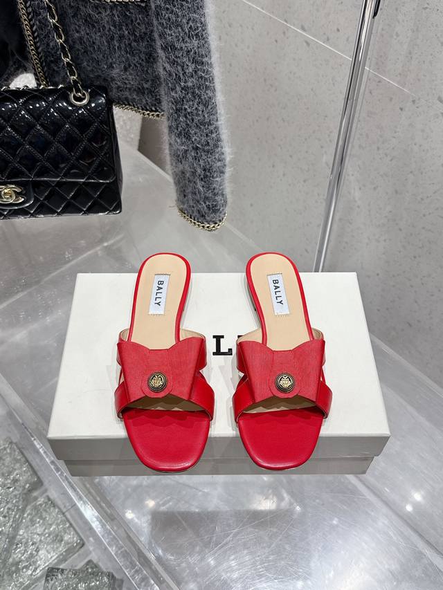 Top-Tier Version Bally 2025 Spring/Summer New Arrival Fashion Woven Ribbon Bow B