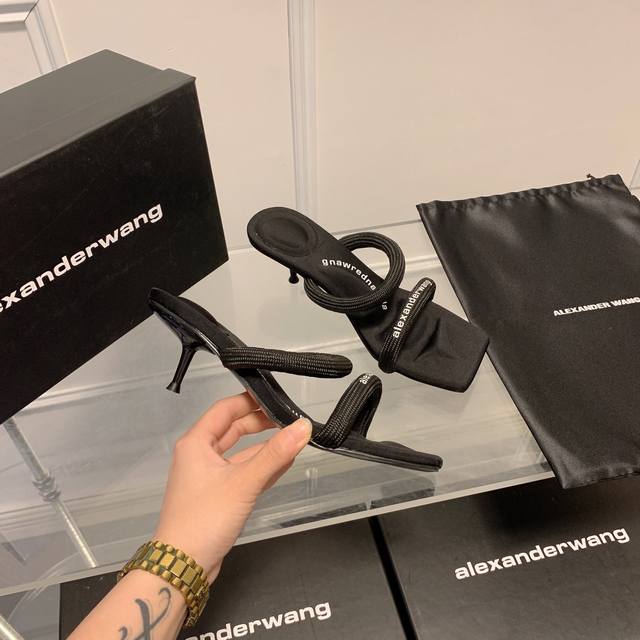 Orange Factory Price P 5Cm Alexander Wang Alexander Wang One-Strap Square-Toe Hi