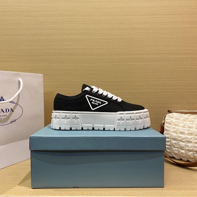 Orange Factory Price P Prada Spring/Summer New Arrival Height-Increasing Thick-S
