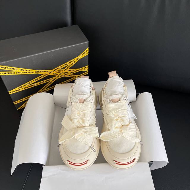Orange Factory Price P Smilerpublic Thick-Soled Open-Toe Canvas Shoes Casual Sho