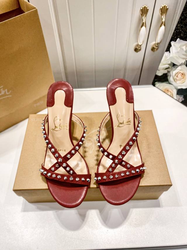 Factory: Cl New High-Heel Slippers Hot New Arrival Brand-New Version Same Classi