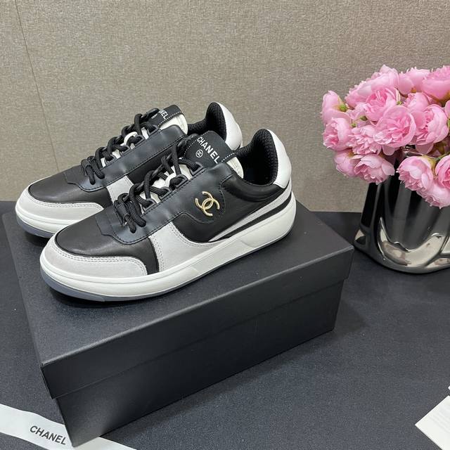Orange Factory Price P Chanel New Arrival Panda Shoes, Sneakers, White Shoes, Ca
