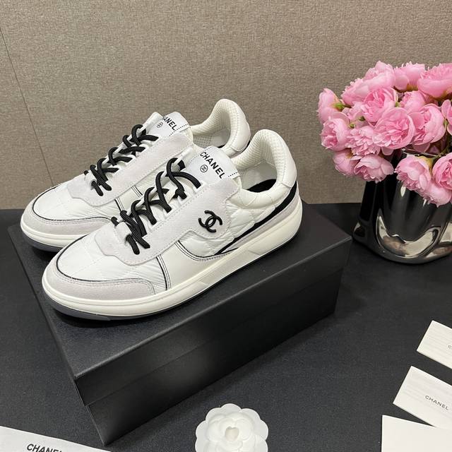 Orange Factory Price P Chanel New Arrival Panda Shoes, Sneakers, White Sneakers,