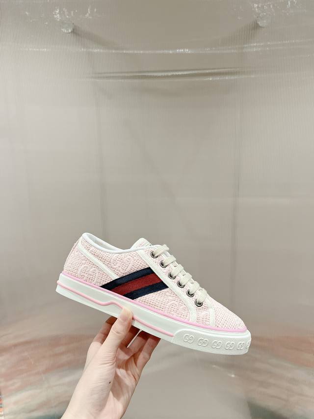 Orange Factory Price P Gucci 1977 Series Classic Low-Top Canvas Sneakers Casual