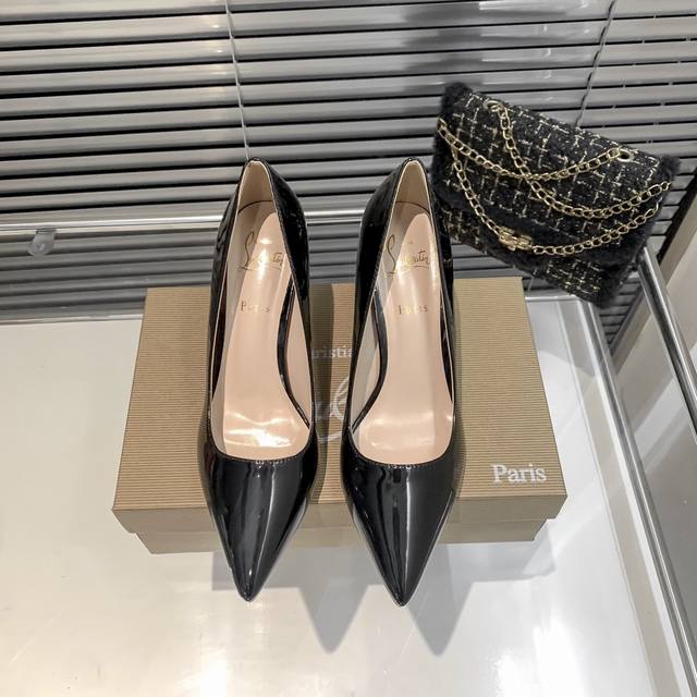 Orange Factory Price P Christian Louboutin Luo Boting Cl Red Sole Shoes High-Hee