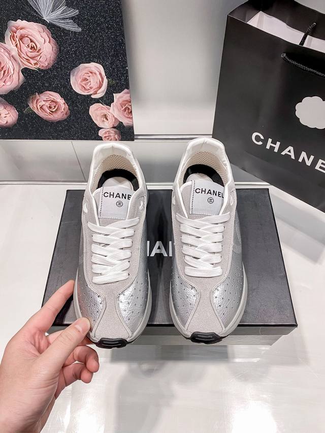 Orange Factory Price P Chanel Chanel Early Spring New Arrival Training Shoes Whi