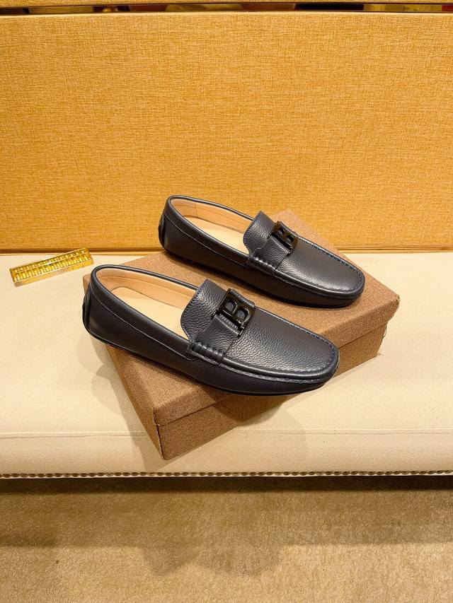 Factory Price Men's New Bean-Shaped Shoes Now Available, Original Quality, Offic
