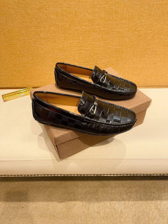 Factory Price Lv Louis Vuitton Men's New Bean-Shaped Shoes Now Available, Origin