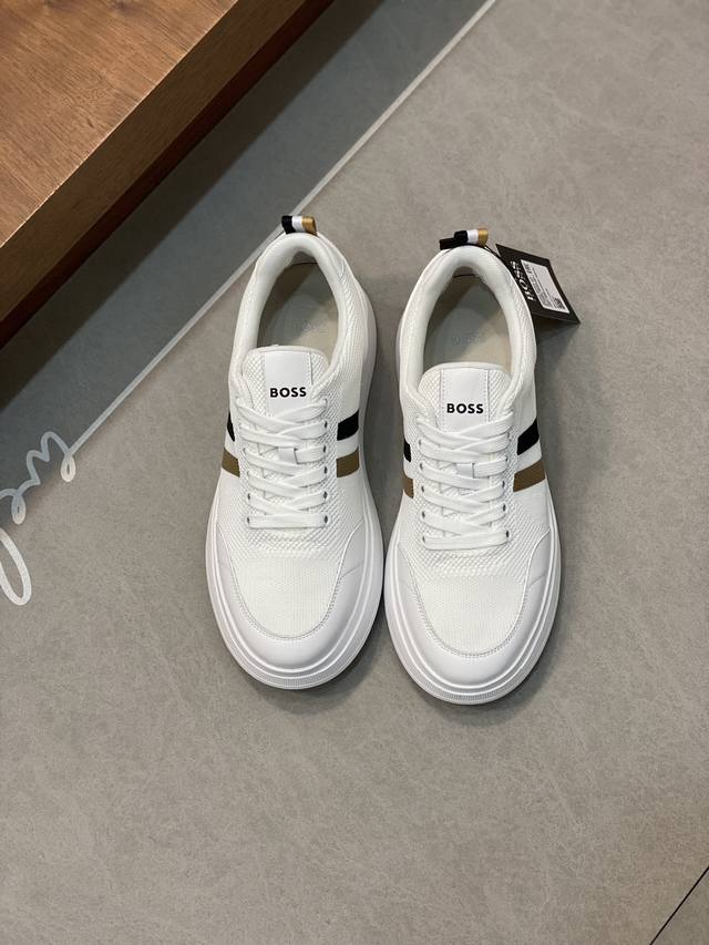 Actual Price: Top-Tier Authentic Goods, Boss Men's Casual Shoes . This Model Fea