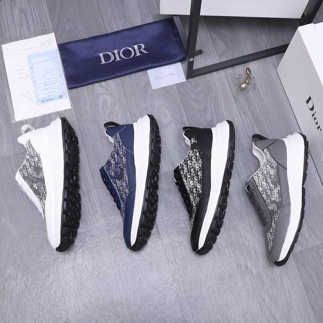 Product Brand: Dior Dior ] Business Casual Men's Shoes Standard Sizes: 38-44 45