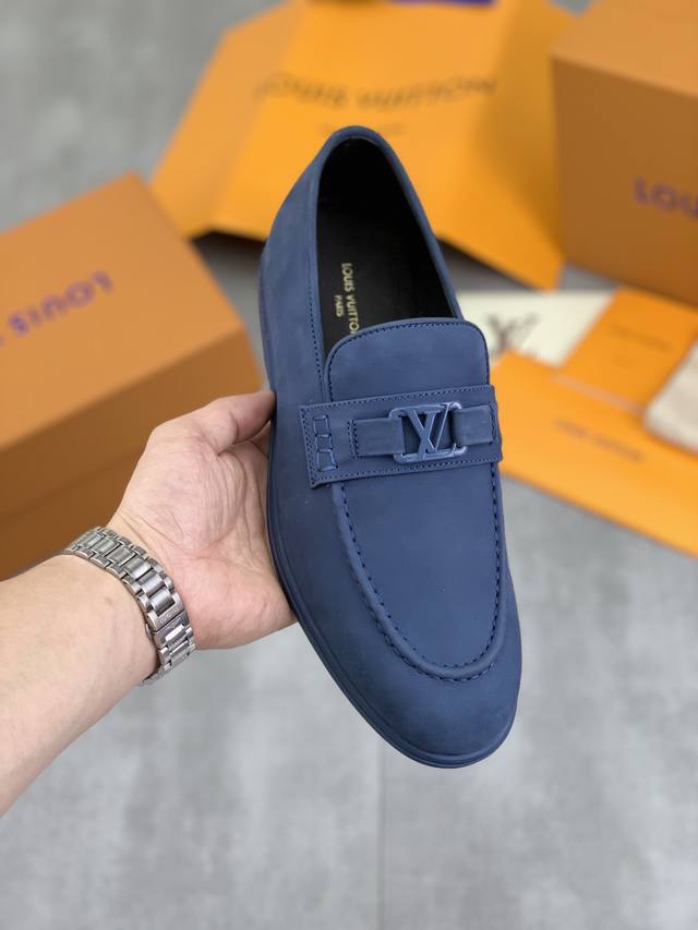 Factory Price Pp Actual Price Top-Tier Version Louis Vuitton Water-Dyed Calf Lea
