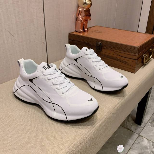 New Arrival: Factory Price Armani* Latest Bestselling Casual Shoes, Top-Tier Lux