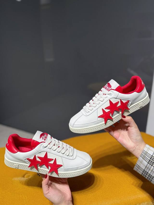 Amir Early Spring Training Top-Tier Star Edition Shoes, White Cowhide Leather Pa