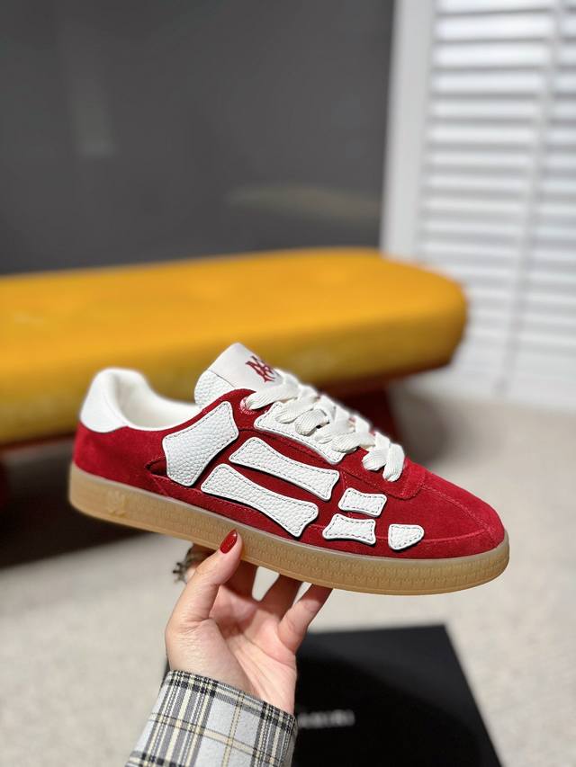 Amir Early Spring Training Top-Tier Bone Shoes, Double-Layered Bones With A Thre