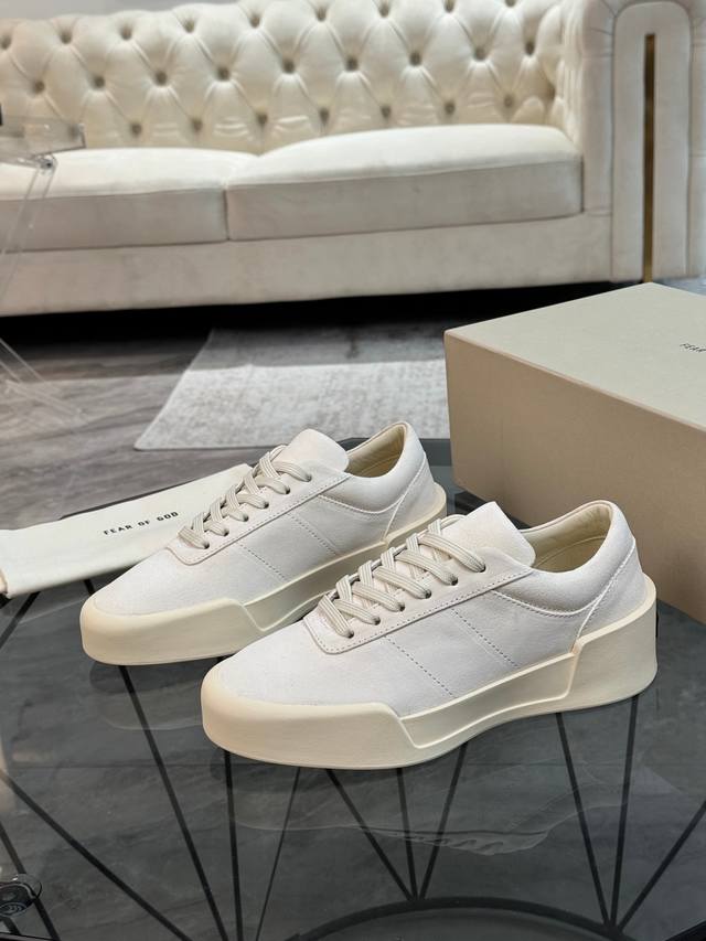 Xuan Zhan Fear Of God Genuine Leather Casual Summer Low-Top Sneakers With Thick