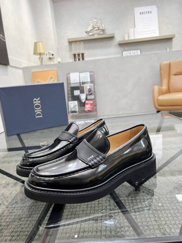 D Top-Tier Proxy Purchase Di Street-Style Men's Leather Shoes Series, Released W