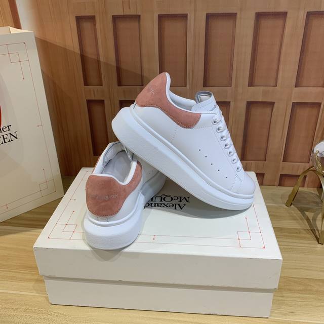 Actual Price: Peach Pink Professional Alexander Mcqueen Factory P. Top-Tier Vers