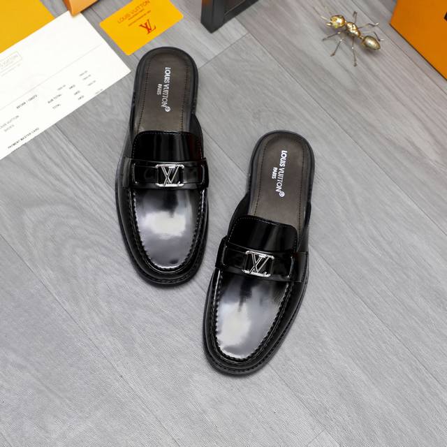 Product Trademark: Lv [Louis Vuitton] Half-Slip-On Sandals Standard Size. Size R
