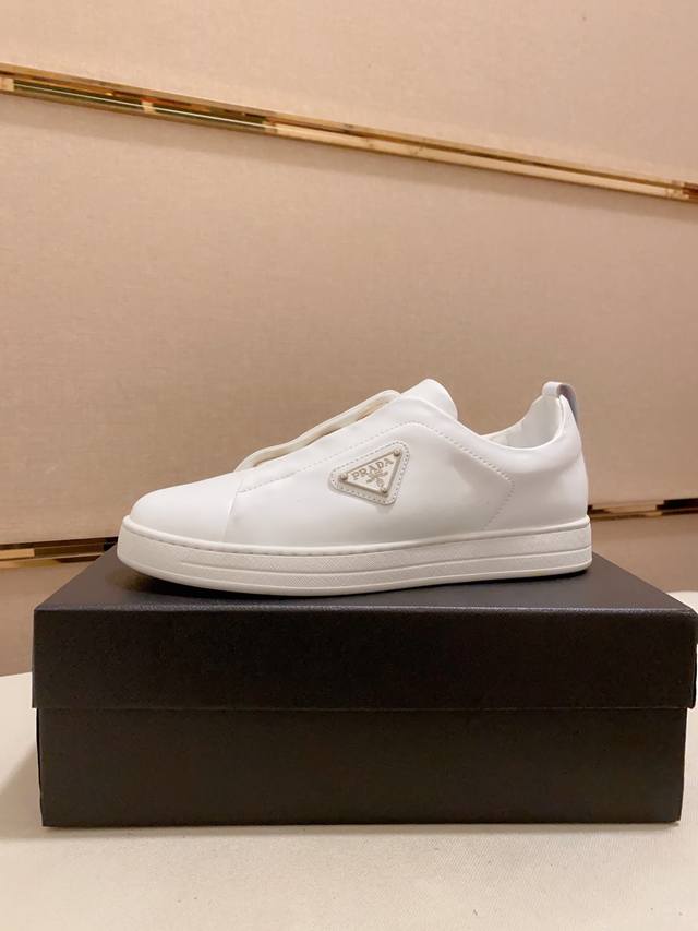 Prada Official Website Latest Casual Fashion Men's Shoes, Best-Selling Simple An