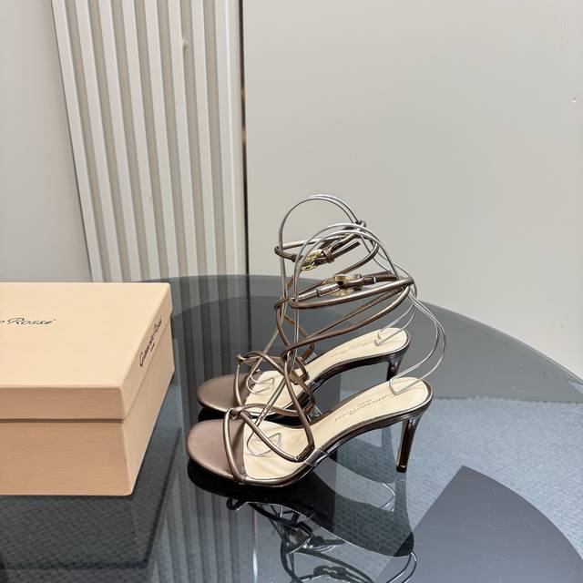 Gianvit* Ross*2025 Early Spring New Arrival Sandals A Delicate Yet Elegant Piece