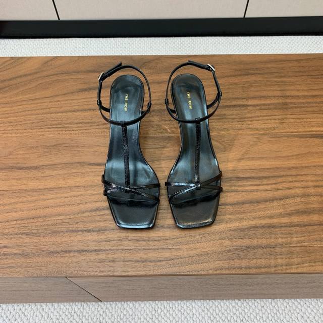 The Row Square-Toe Wedge Sandals. Extremely Comfortable High Heels With A Minima