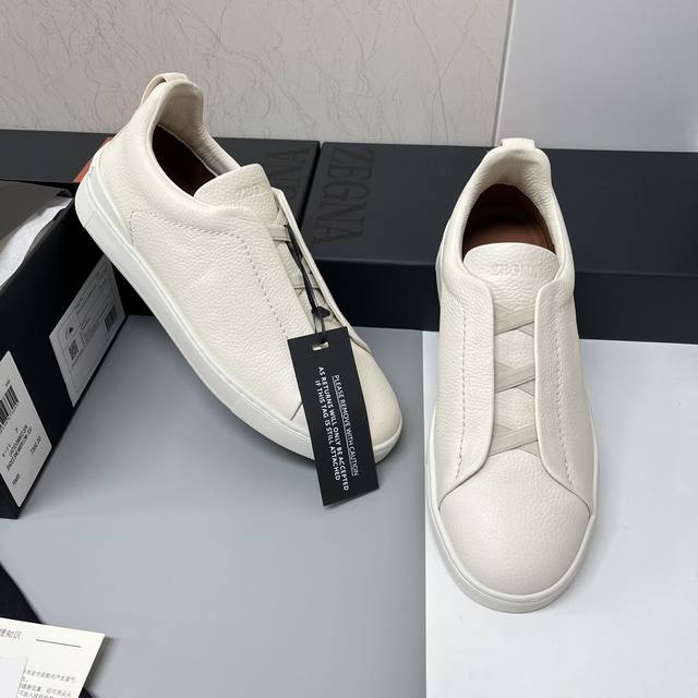 Ermenegildo Zegna Zegna Casual Sports Shoes This Triple Stitch Low-Top Sports Sh