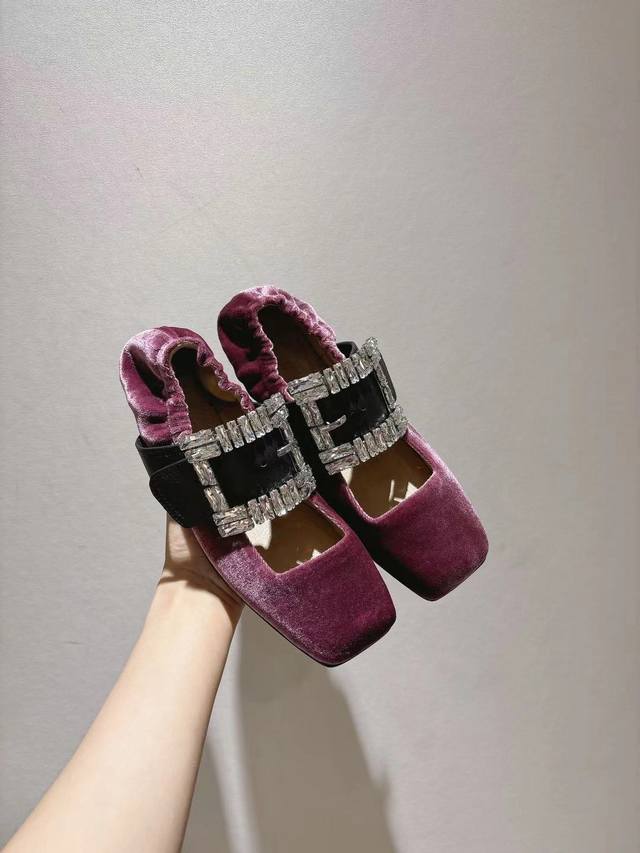 Dg New Arrival 35-42 Sizes Genuine Leather Sole, 1:1 Molded, Crystal Velvet-Line