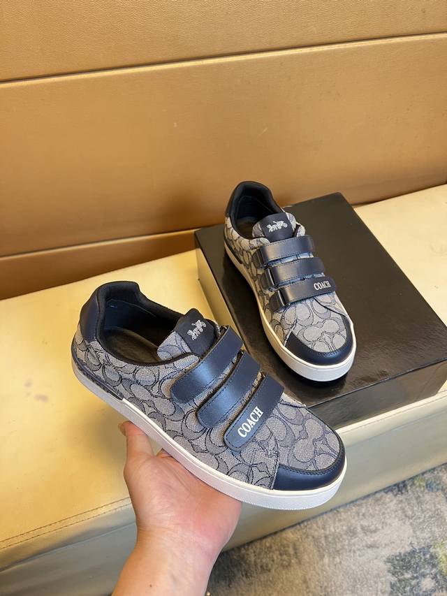 Original Quality Exclusive Debut. Coach ~ Unique Modern-Style Sneakers.Casual Lo