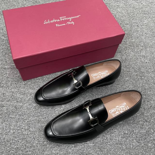 Fs Ferragamo Craftsmanship Goodyear Hand-Stitched Cold Adhesive Italian Imported