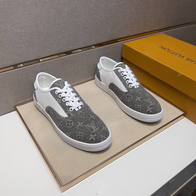Factory Price Pp Lv~ Men's Casual Shoes 2025Z Cabinet Synchronized Release Size: