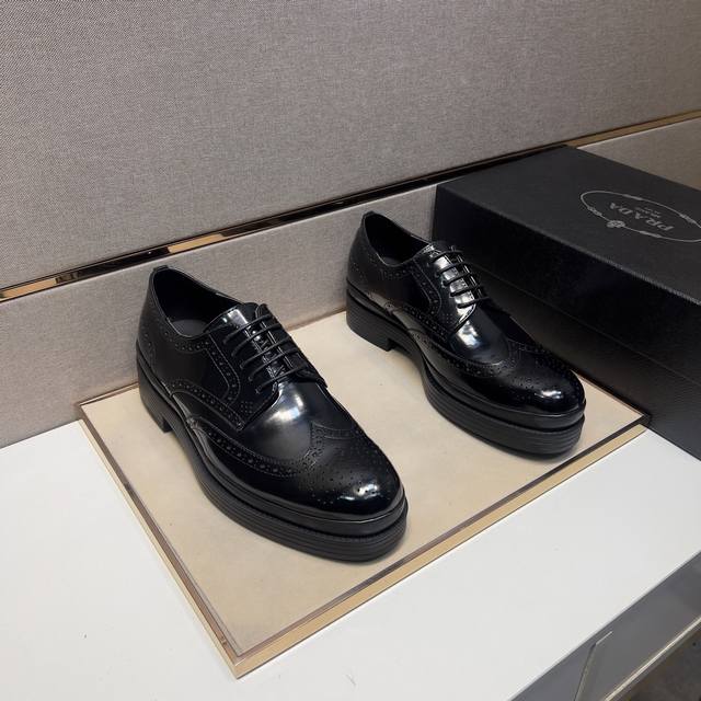 Factory Price Pp - Men's Casual Leather Shoes 2025Z Cabinet Synchronized Release