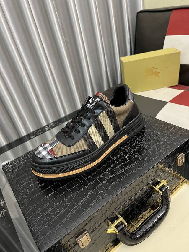 Factory Price: Burberry Official Sizes: 38-44 Casual Shoes Product Materials: Pr