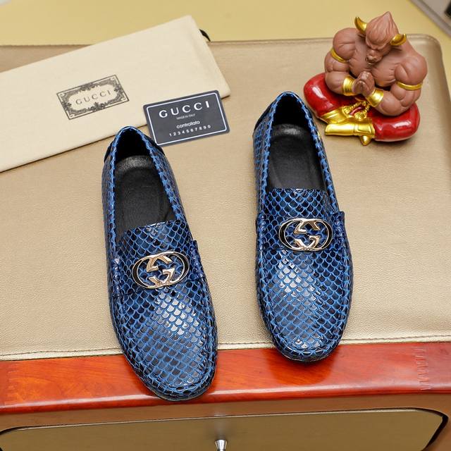 Factory Price Men's Shoes Sports Original Gucci Hot-Selling Men's Casual Slip-On