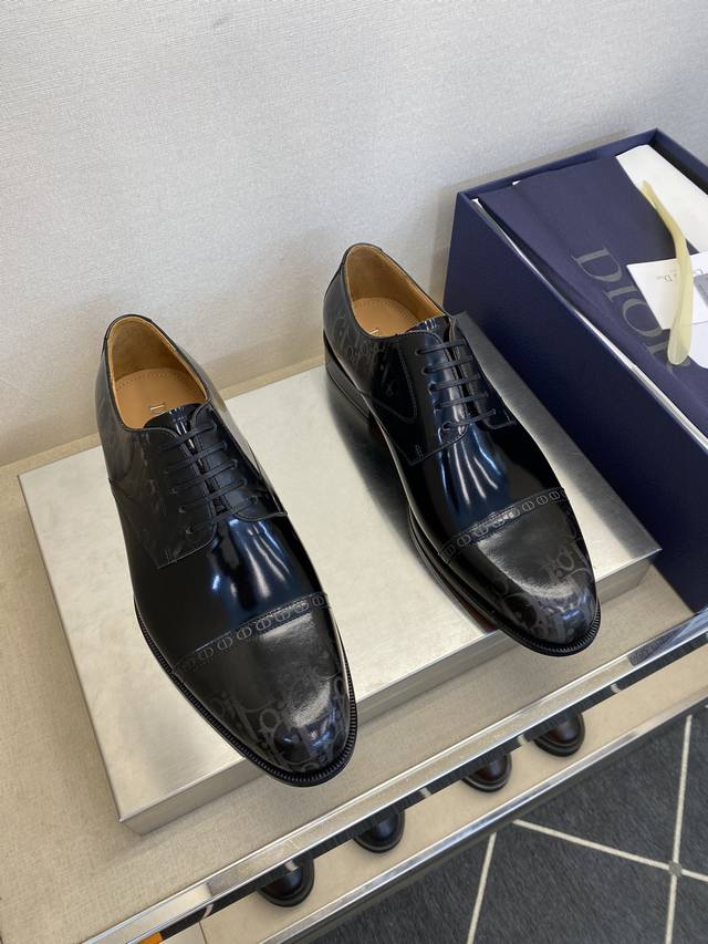 Top-Notch Quality! Dio Formal Leather Shoes! Authentic High-Quality, 1:1 Compari