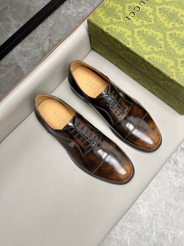 Gucci New-Style Leather Shoes, This Design Features A Popular Silhouette From Re