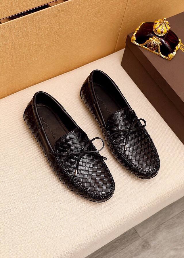 Bv Men's Slip-On Shoes Bottega Veneta Official Store New Arrival 1:1 Molded Ital